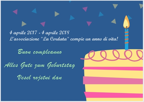 Buon Compleanno Cordata!!