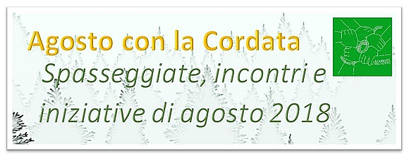 Agosto 2018 - Estate in Cordata